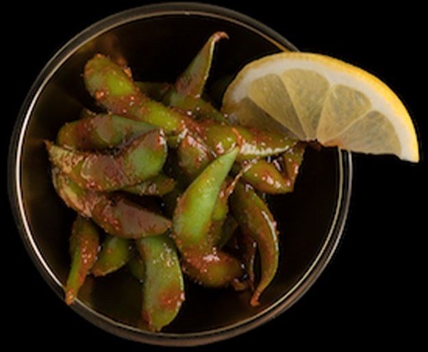 Edamamebønner m. Hot Chili Sauce