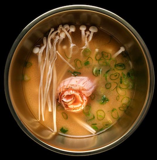Klassisk Miso Suppe m. Laks